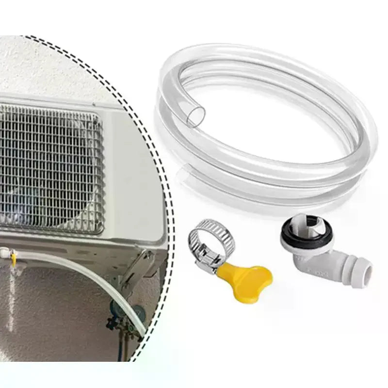 Portable AC Drain Hose Kit 3FT & 6FT | Air Conditioner Drain AC Drain Hose Kit PLUSH