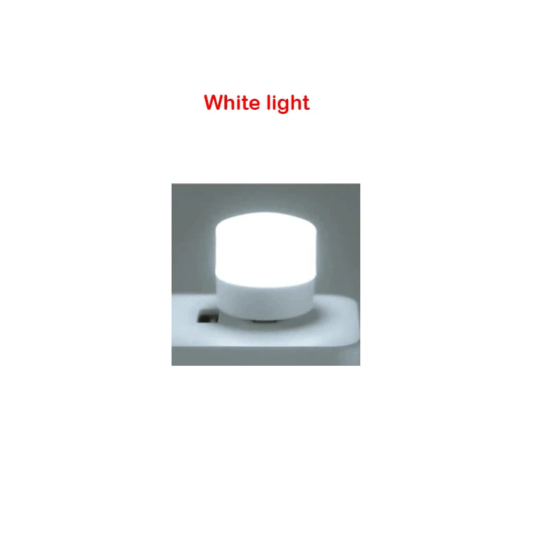ZWINCKY USB LED Night Light – Mini Plug-In Reading Lamp 1W USB LED Night Light PLUSH 1pc white light China Mainland