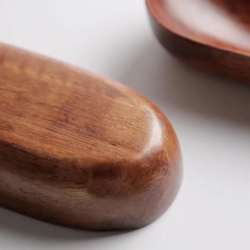 Handcrafted Wooden Boat Bowl – Serving Tray & Organizer Decorative Wood Bowl PLUSH