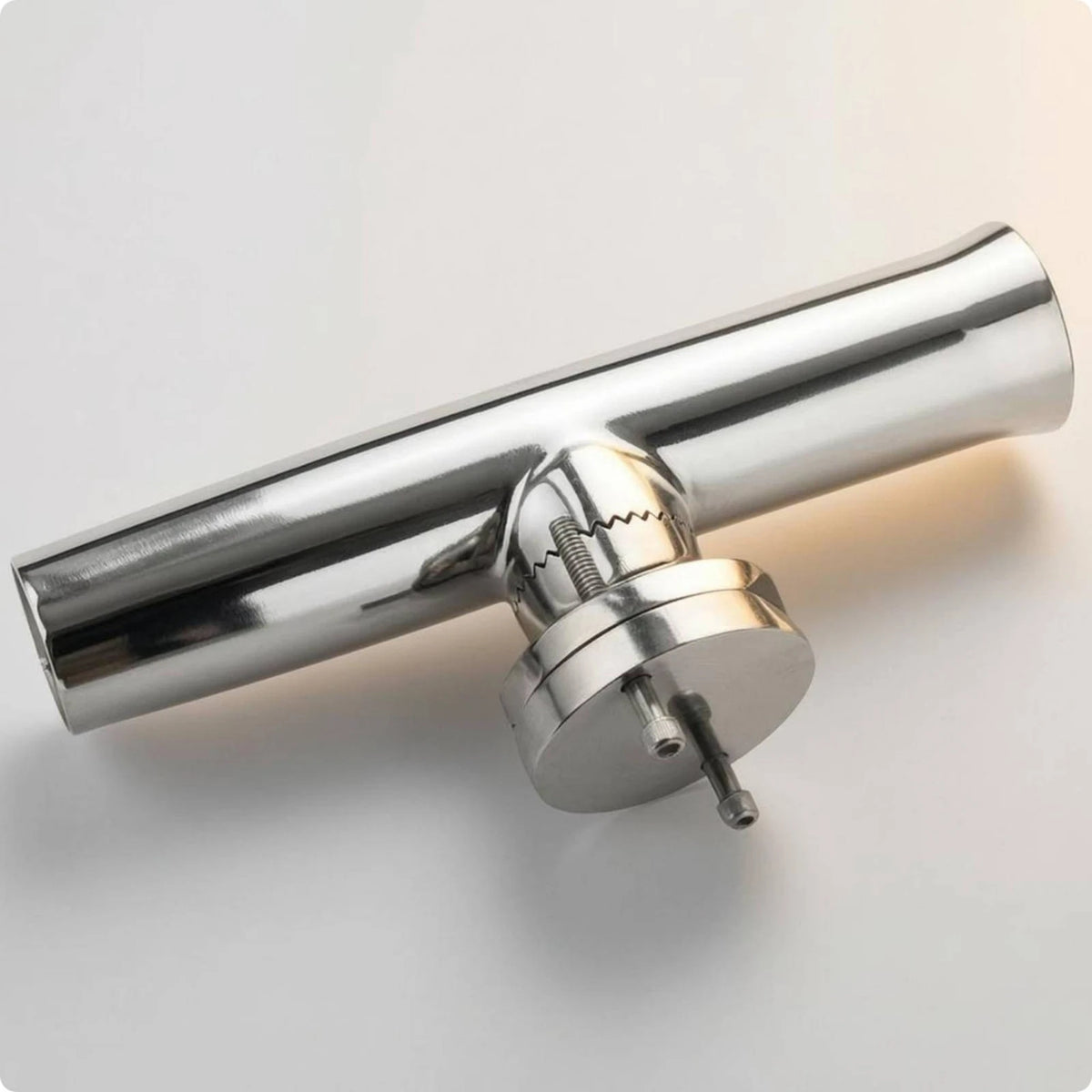 Stainless Steel Rail Mount Fishing Rod Holder Boat Clamp Fishing Rod Holder PLUSH