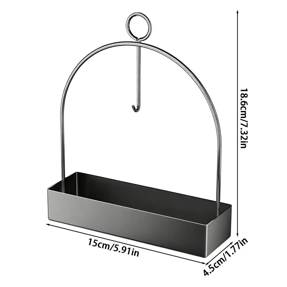 Portable Metal Incense Coil Burner – Indoor & Outdoor Holder Incense Coil Burner PLUSH Black