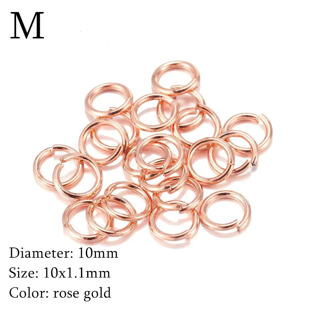 Dreadlock Beads & Braid Cuffs – 50–200pcs Micro Hair Rings