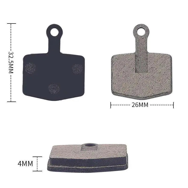 Metal Brake Pads for Mountain Bike & E-Bike Caliper | 1-4pcs Bike Brake Pads PLUSH