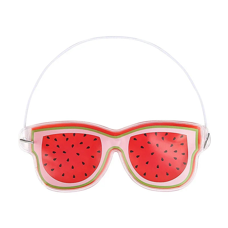 Hot & Cold Gel Eye Mask – Cooling Spa Compress | DUTRIEUX Gel Eye Mask PLUSH Red