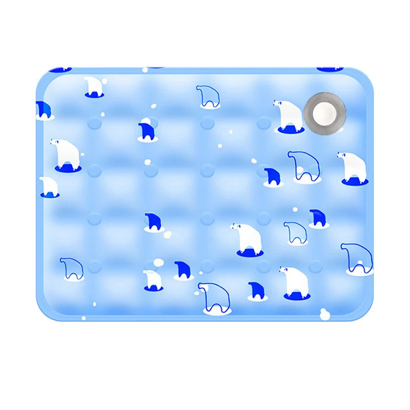 Summer Pet Cooling Mat for Cats & Dogs – Ice Pad Bed Pet Cooling Mat PLUSH S 8