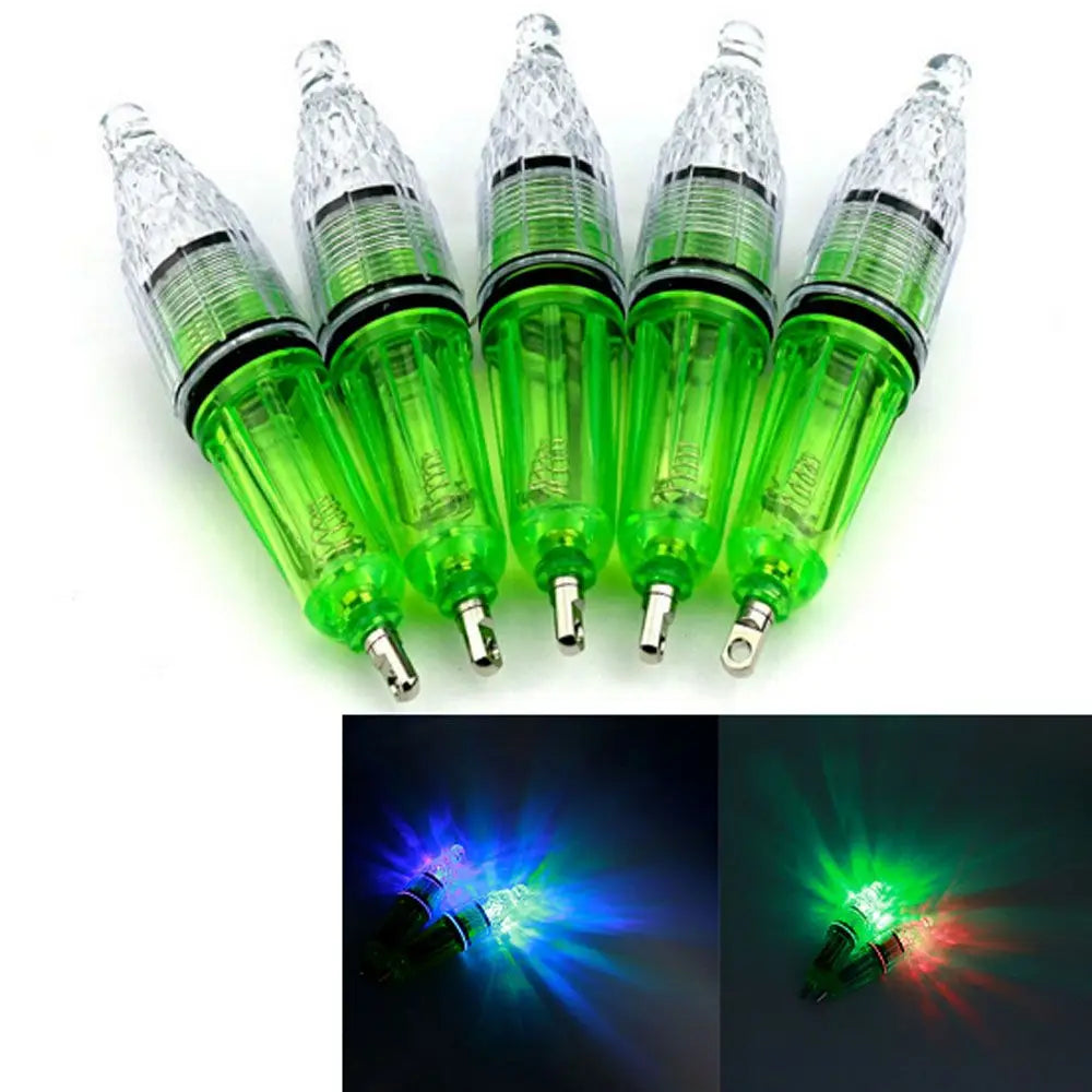 Mini LED Underwater Squid Fishing Lure Light 16.5cm Multicolor LED Fishing Lure PLUSH