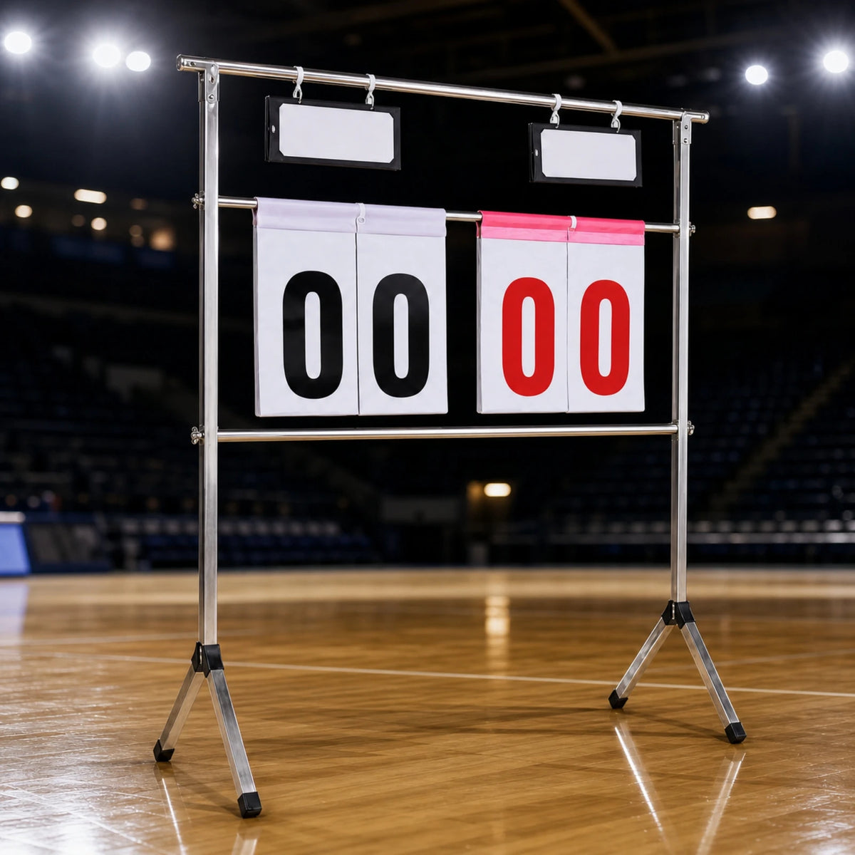 Flip Scoreboard with Stand – Portable Manual Scoring Board Manual Flip Scoreboard PLUSH