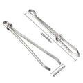 2pcs Stainless Steel Elastic Band Threader Garment Clips Sewing Sewing Threader Clips PLUSH 2pcs L