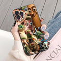 Tung Tung Sahur iPhone Case Shockproof Silicone Cover Phone Case PLUSH -5 iPhone 12