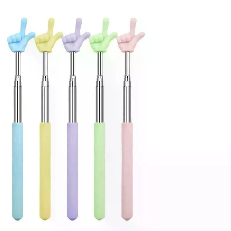 Telescopic Teaching Pointer Stick – Finger Tip Design 68cm Teaching Pointer Stick PLUSH