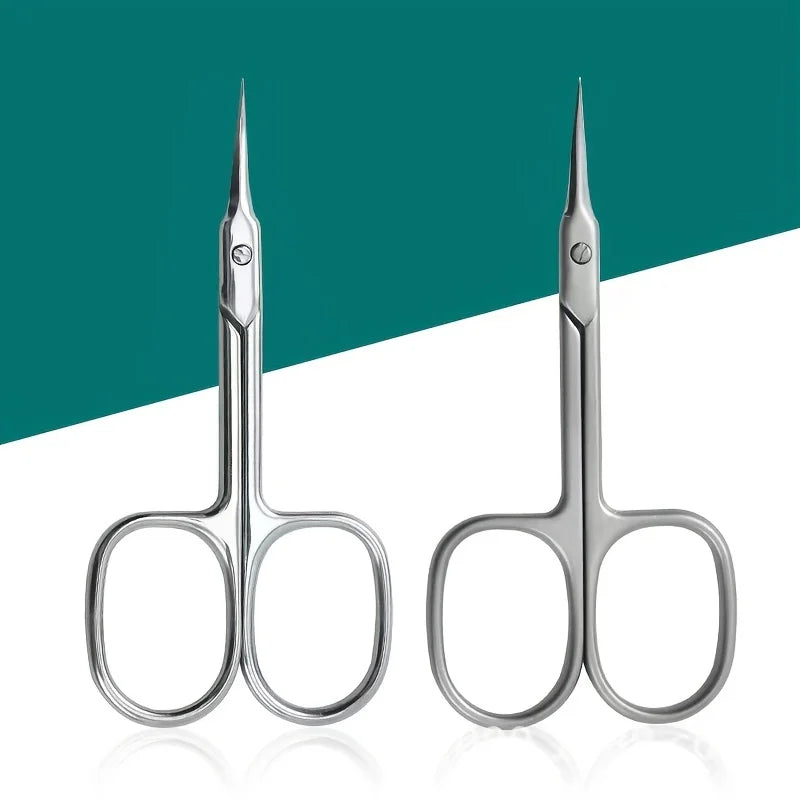 Stainless Steel Cuticle Scissors – Nail & Dead Skin Trimmer Cuticle Scissors PLUSH
