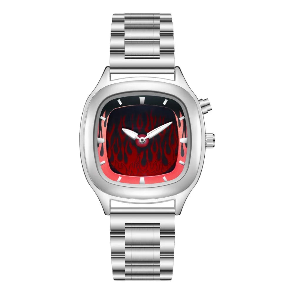 Y2K Retro Unisex Quartz Watch – Analog Digital Streetwear Retro Fashion Watch PLUSH C6