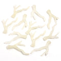 20pcs Coral Branch Acrylic Beads – Colorful DIY Jewelry Making Acrylic Jewelry Beads PLUSH Beige