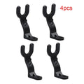 Wall Mount Helmet Hook Rack – Nylon Hanger 1-4 Pcs Wall Mount Hook Rack PLUSH 4pcs