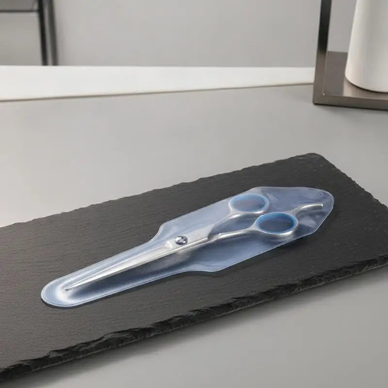 10Pcs PVC Hair Scissors Protector Sleeves – Waterproof Salon Scissor Protector Sleeves PLUSH