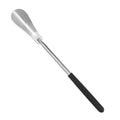 Retractable Long Handle Shoe Horn – Stainless Steel 31–65cm Long Handle Shoe Horn PLUSH Black-1Pcs