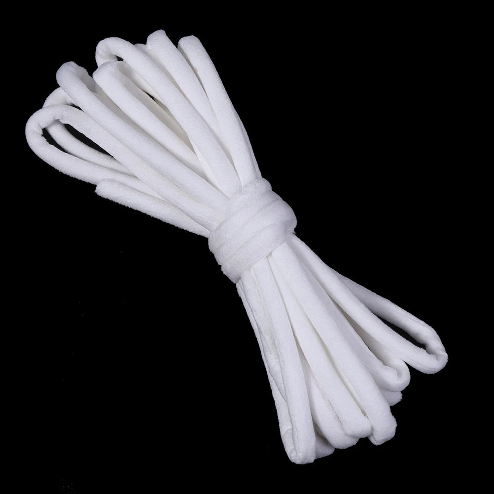 5 Yards Velvet Yarn Rope – Soft Thick DIY Choker Craft Material Velvet Craft Yarn PLUSH white