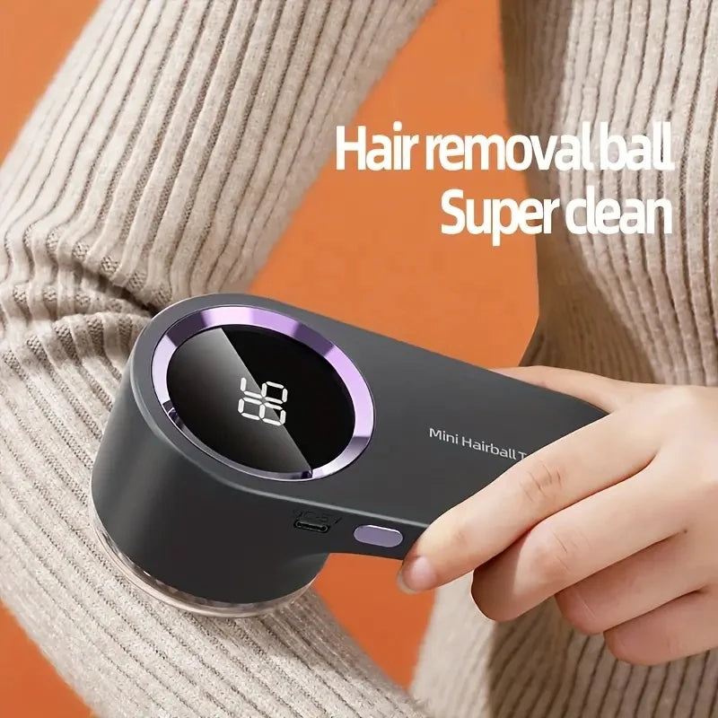 USB Rechargeable Electric Lint Remover & Fabric Shaver – LED Electric Lint Remover PLUSH
