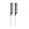 Leopard Rat Tail Fine Tooth Hair Comb – Salon Sectioning Tool Hair Styling Comb PLUSH 2pcs