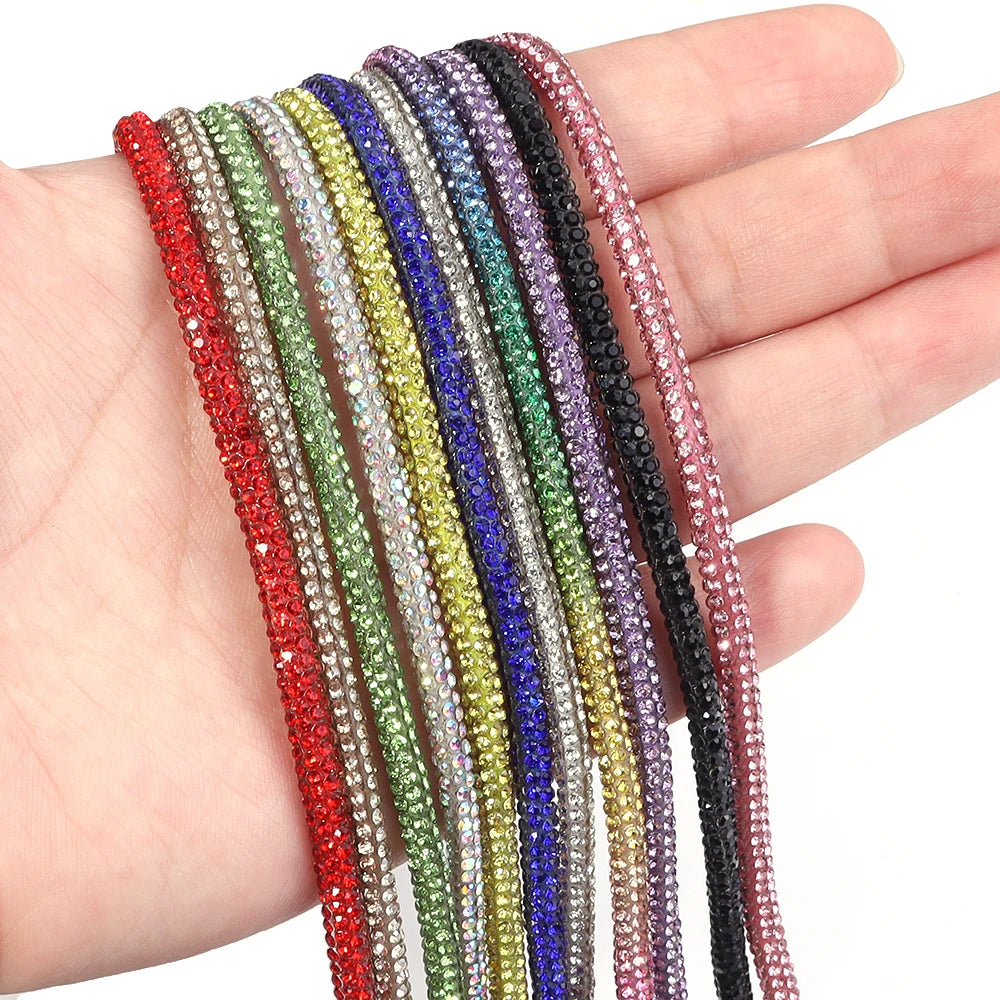 5 Yards Crystal Rhinestone Cup Chain – DIY Jewelry & Crafts Rhinestone Cup Chain PLUSH