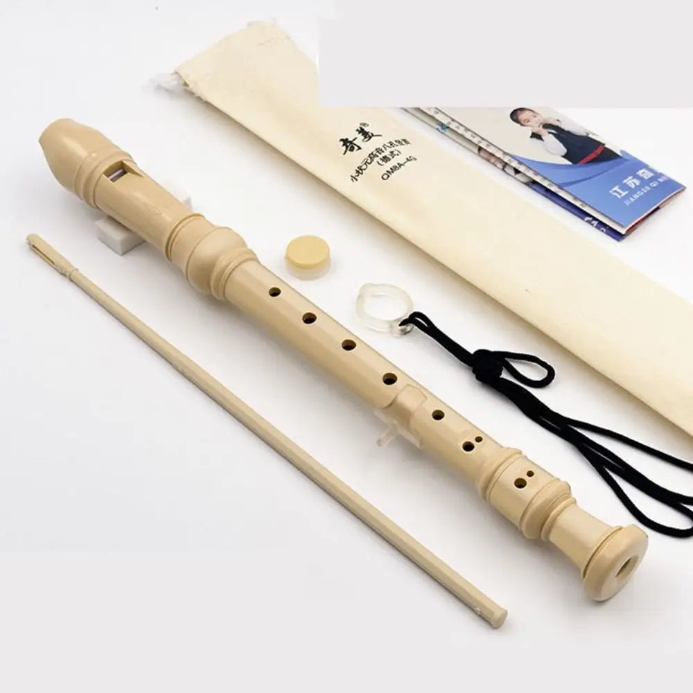 Soprano Recorder – Food Grade ABS Baroque 8-Hole Vertical Flute Soprano Recorder PLUSH
