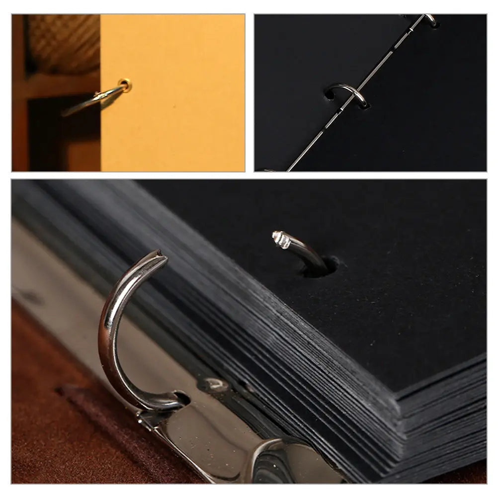 12pcs Iron Binder Rings – Loose Leaf Rings for DIY Notebooks Binder Rings PLUSH