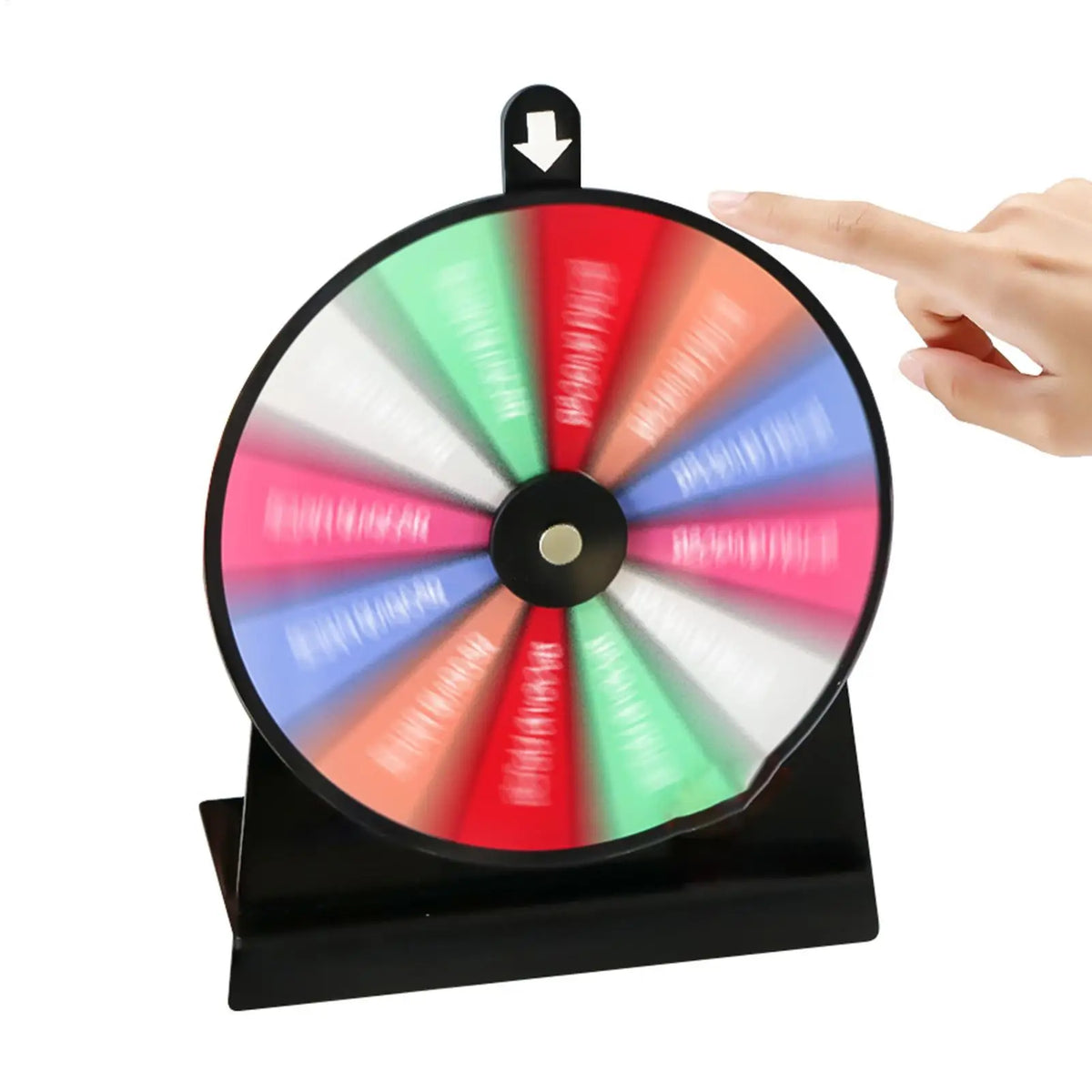 Dry Erase Prize Spin Wheel – 12 Section Tabletop Roulette Prize Spin Wheel PLUSH