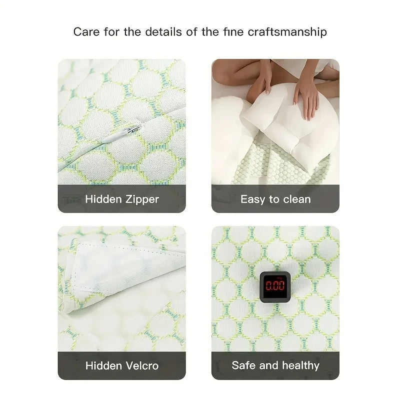 U-Shaped Full Body Pillow – Adjustable Pregnancy Support Cushion Body Support Pillow PLUSH