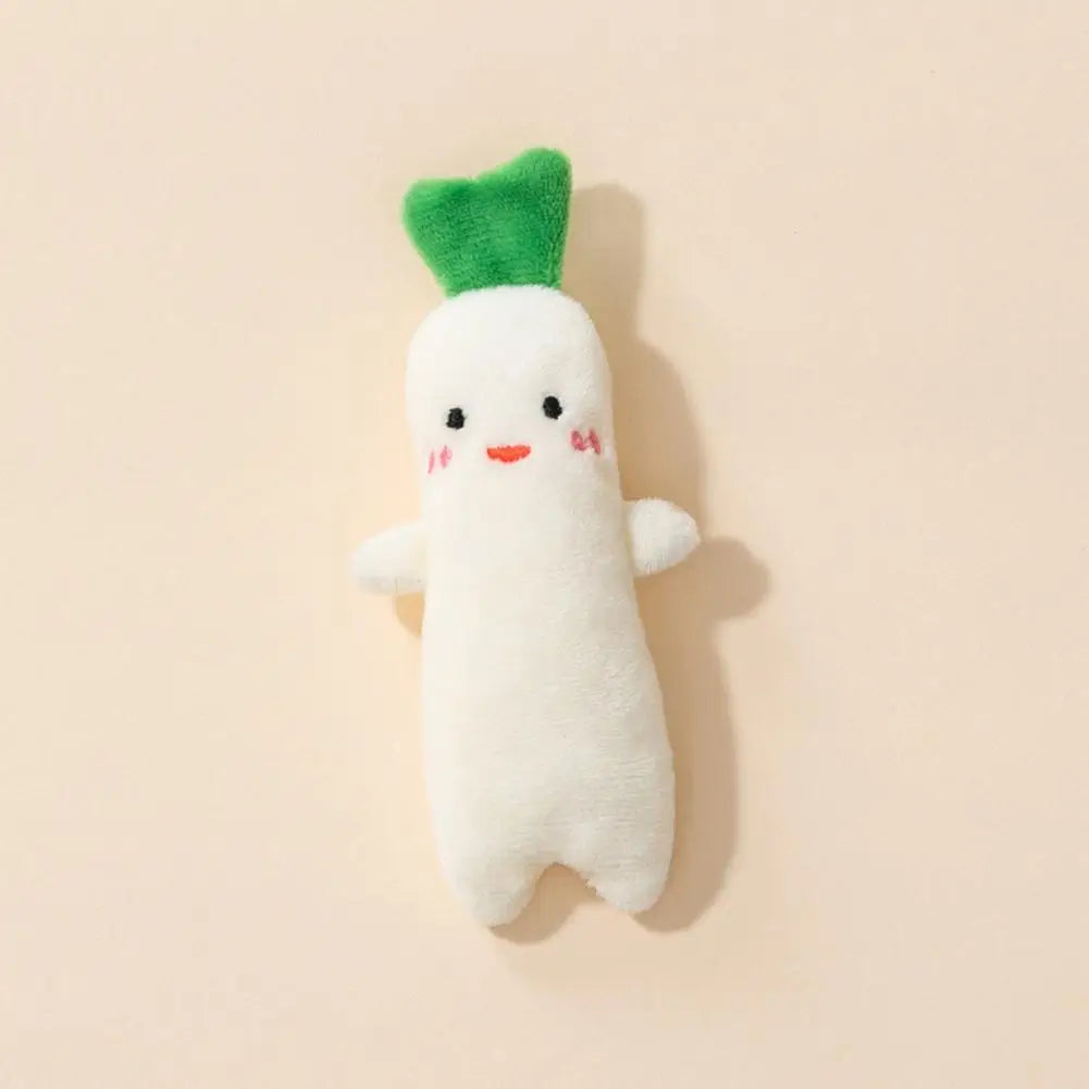 Kawaii Fruit & Veggie Plush Toys – Soft Stuffed Kids Toys Stuffed Plush Toy PLUSH A