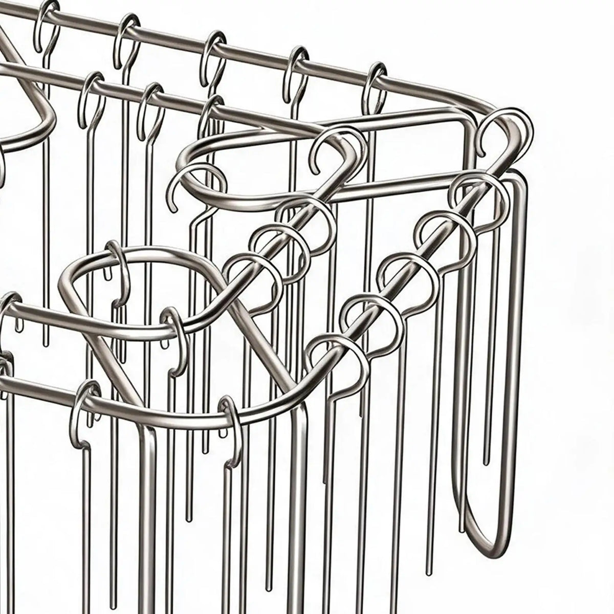 Vertical Air Fryer Skewer Rack – 316 Steel + 40 Skewers Air Fryer Skewer Rack PLUSH
