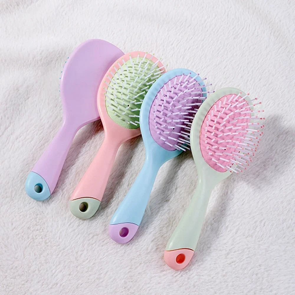 Candy Color Air Bag Comb – Anti-Static Massage Hair Brush Massage Hair Brush PLUSH