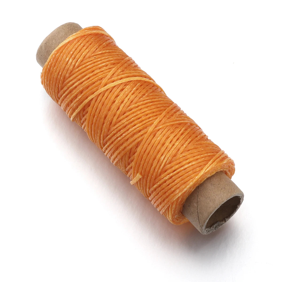 50 Yards Flat Waxed Thread 1mm | Leather & Bookbinding Cord Waxed Sewing Thread PLUSH Gold