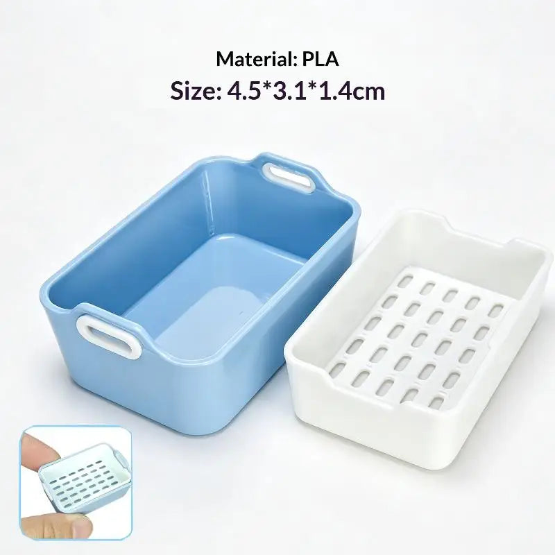 1:12 Scale Dollhouse Sink Organizer & Drain Basket with Tray Dollhouse Accessory PLUSH A2