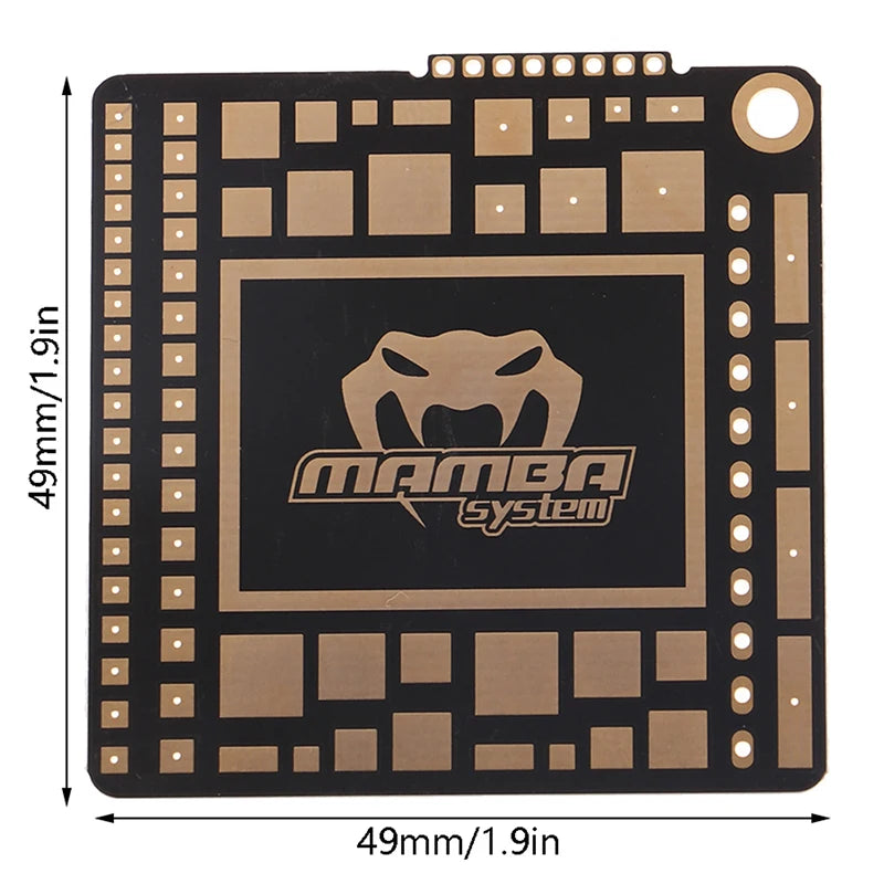 Mamba FPV Soldering Practice Board 49x49mm – DIY Skill Builder Soldering Practice Board PLUSH 1set