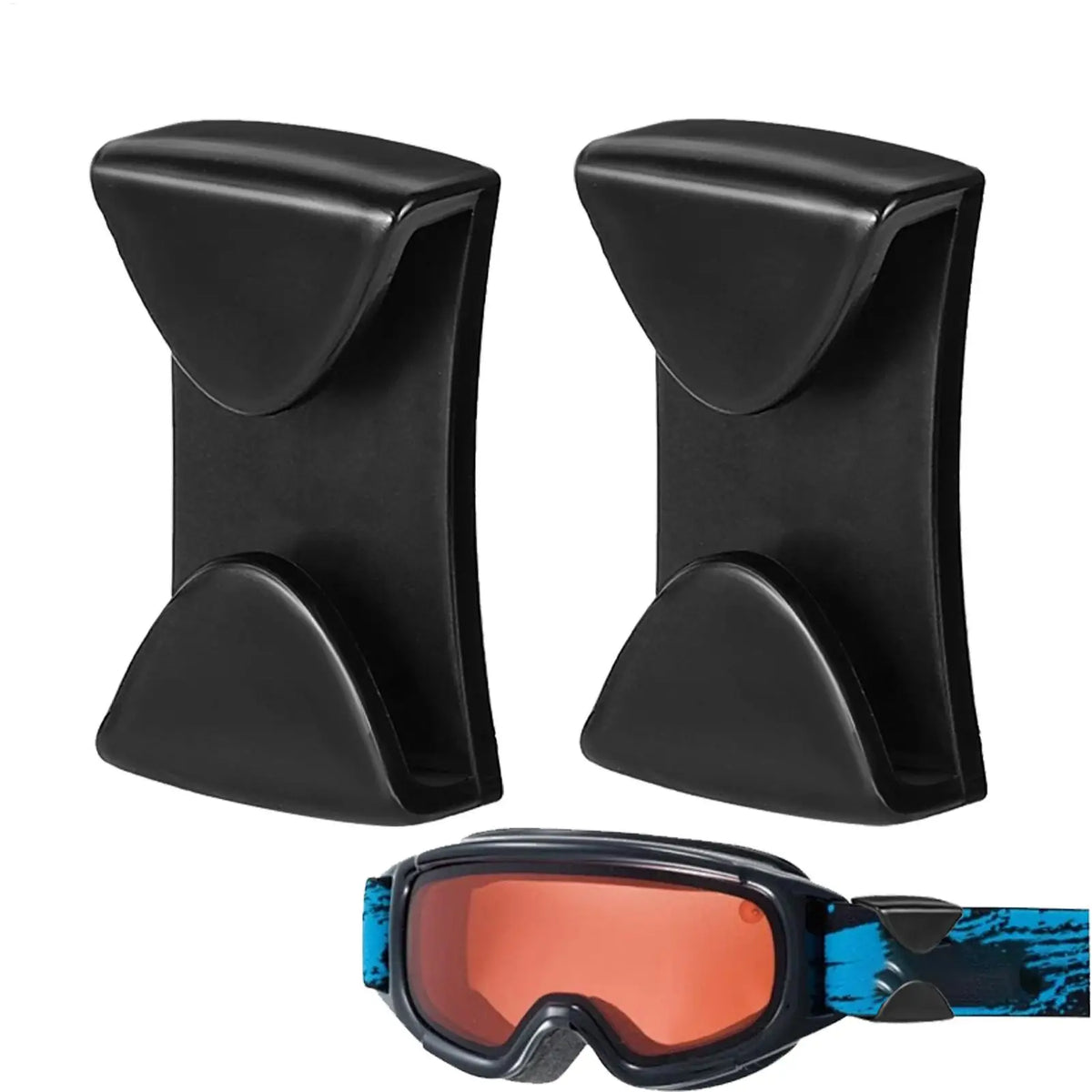 Drop-Proof Ski Goggle Clips 2pcs – Secure Grip Belt Buckles Ski Goggle Clips PLUSH