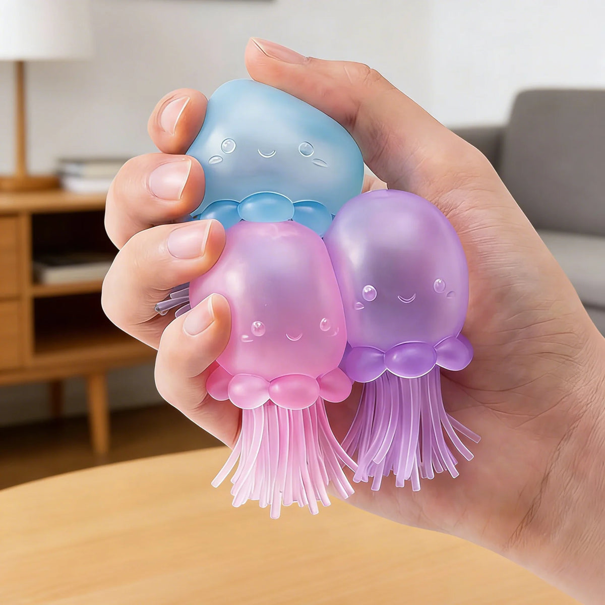 Jellyfish Squishy Sensory Toy – Slow Rebound Squeeze Fidget Ball Squishy Fidget Toy PLUSH