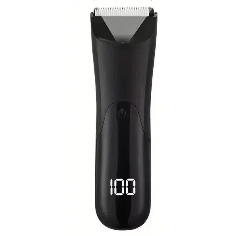 Men's Body Hair Trimmer – Ceramic Blade, Wet & Dry + 2 Guards Body Hair Trimmer PLUSH