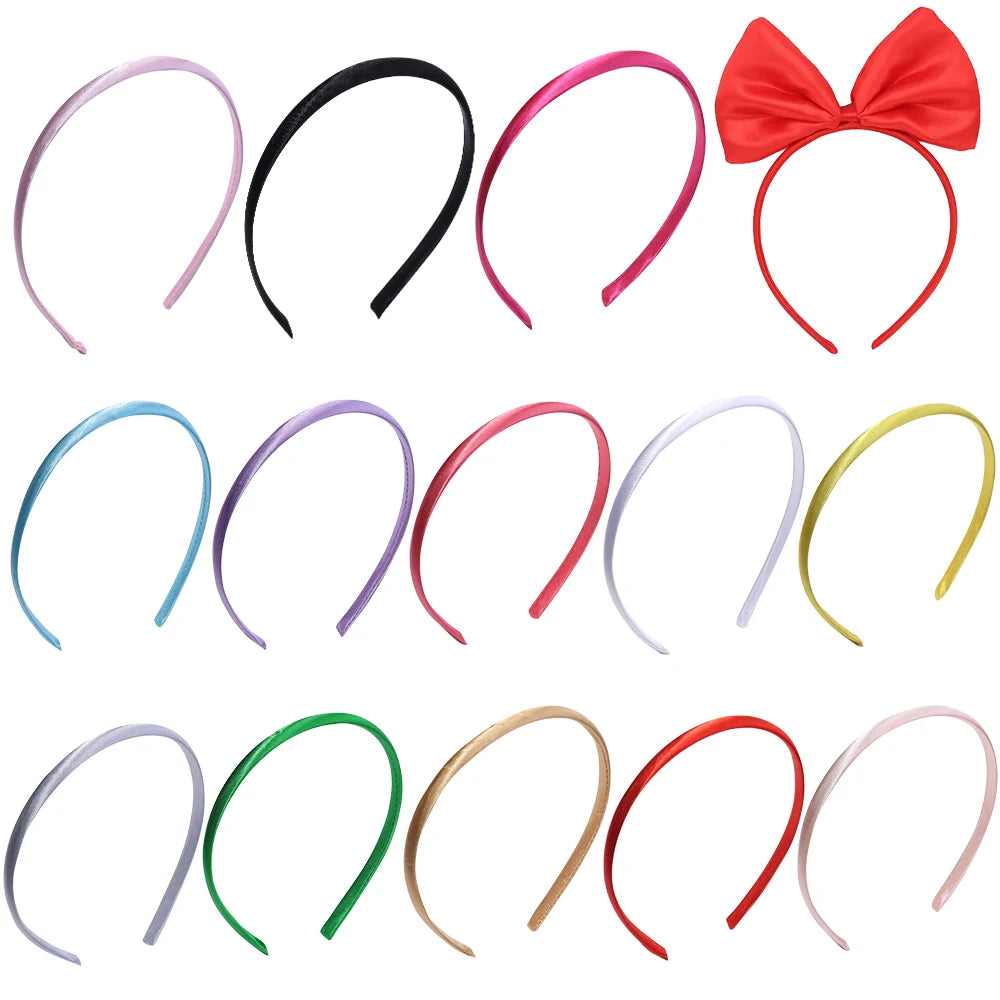 10pcs 9mm Fabric Cover Hairband Blank Base – DIY Hair Hoops DIY Hairband Base PLUSH