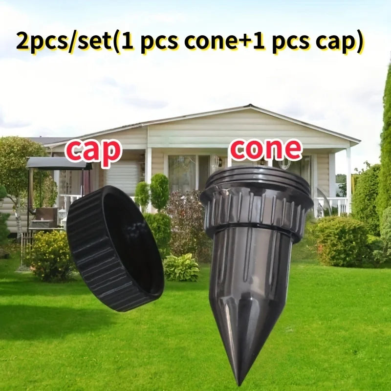 Garden Key Hider – Waterproof Outdoor Rock Key Safe Outdoor Key Safe PLUSH Black