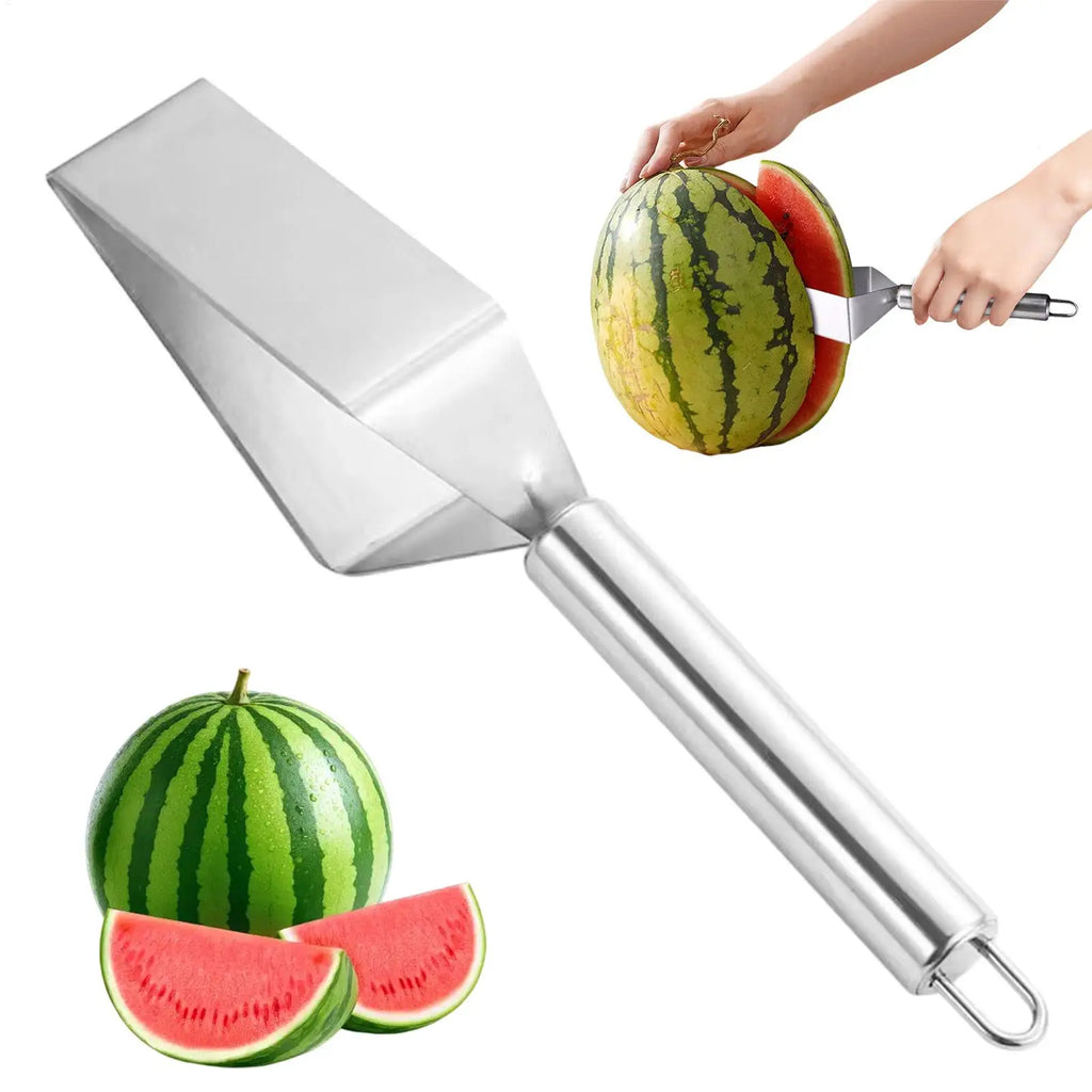 Stainless Steel Triangular Watermelon Slicer & Cutter Tool Fruit Slicer Tool PLUSH