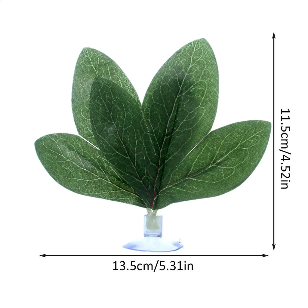 2pcs Betta Fish Leaf Hammock – Aquarium Resting Bed Decor Aquarium Decoration PLUSH