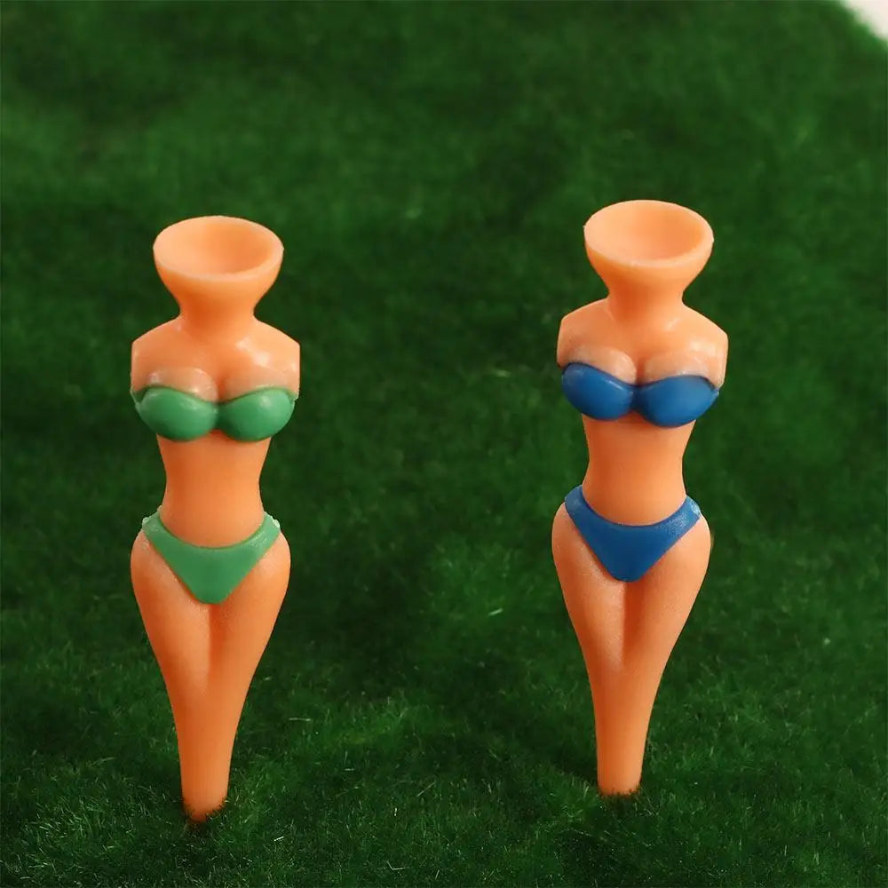 Bikini Lady Novelty Golf Tees 5pcs – Fun Golf Accessories Novelty Golf Tees PLUSH