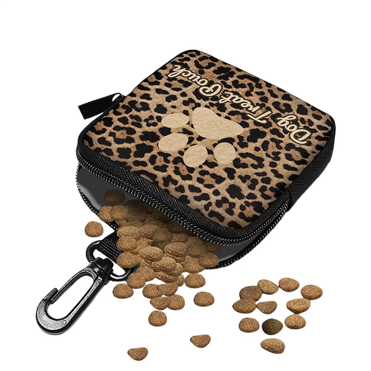 Portable Dog Treat Training Bag – Linen Reward Pouch Dog Training Pouch PLUSH
