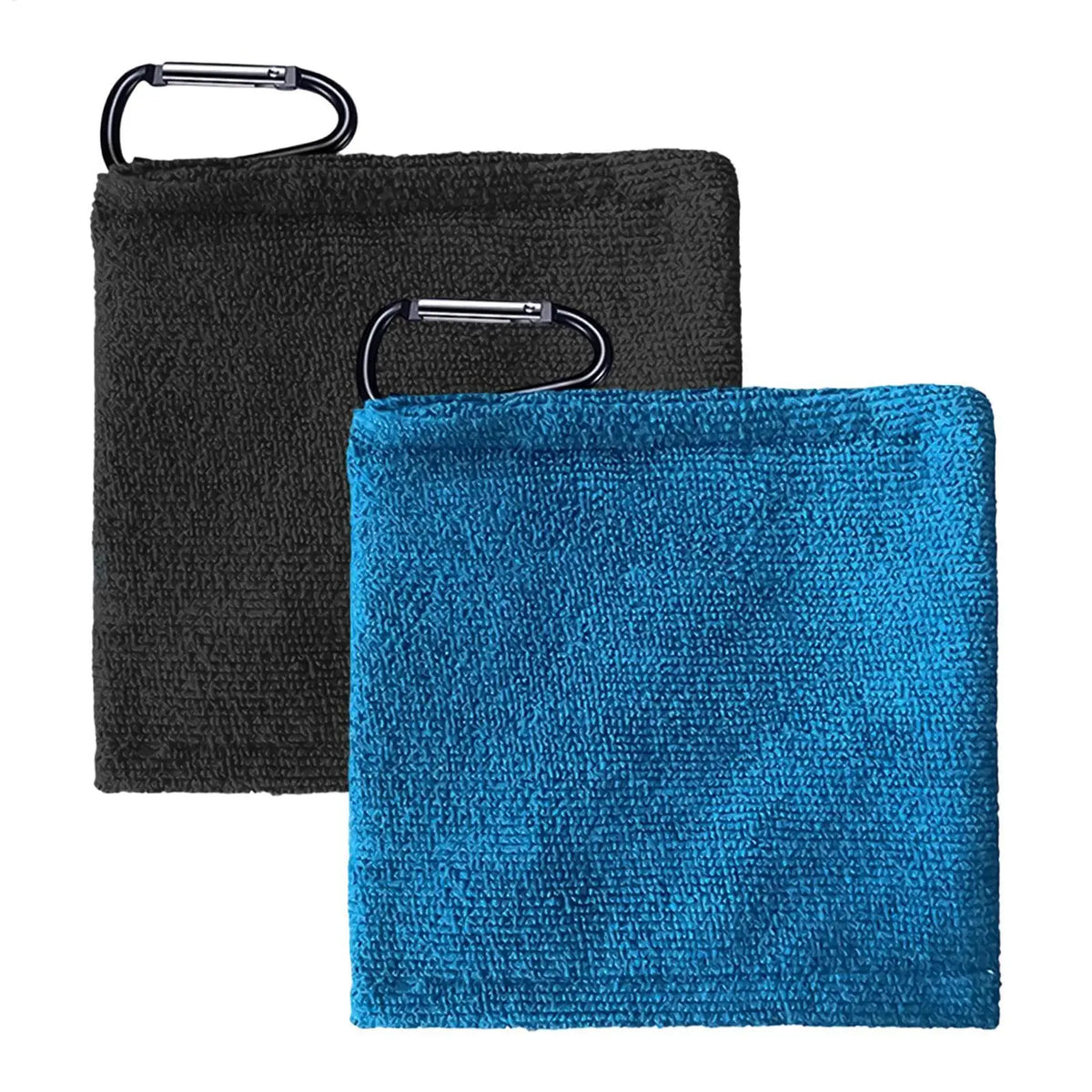 Golf Towel with Carabiner Clip – Microfiber Ball Cleaning Cloth Golf Cleaning Towel PLUSH