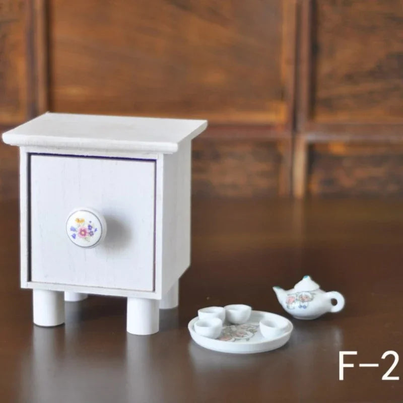 Miniature Wooden Coffee Table Prop – Children's Photography Photography Prop PLUSH