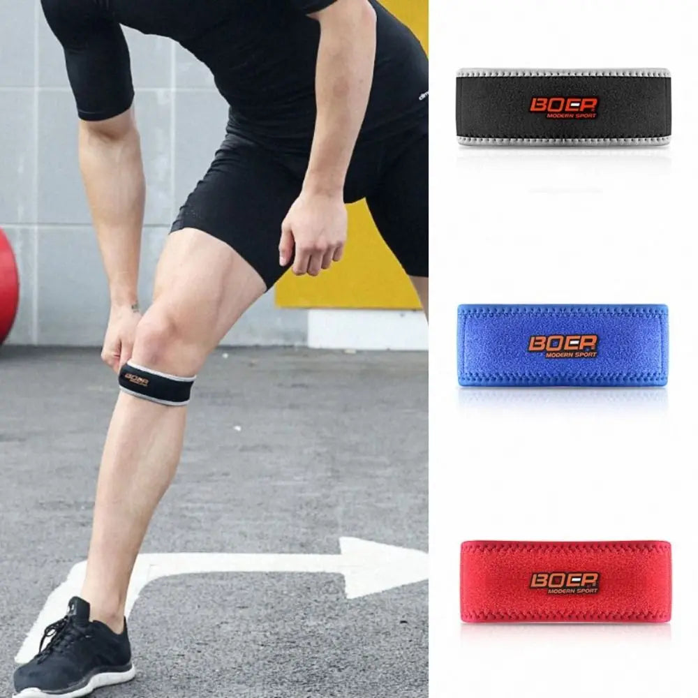 Adjustable Knee Support Strap – Breathable Patella Brace Pad Knee Support Strap PLUSH
