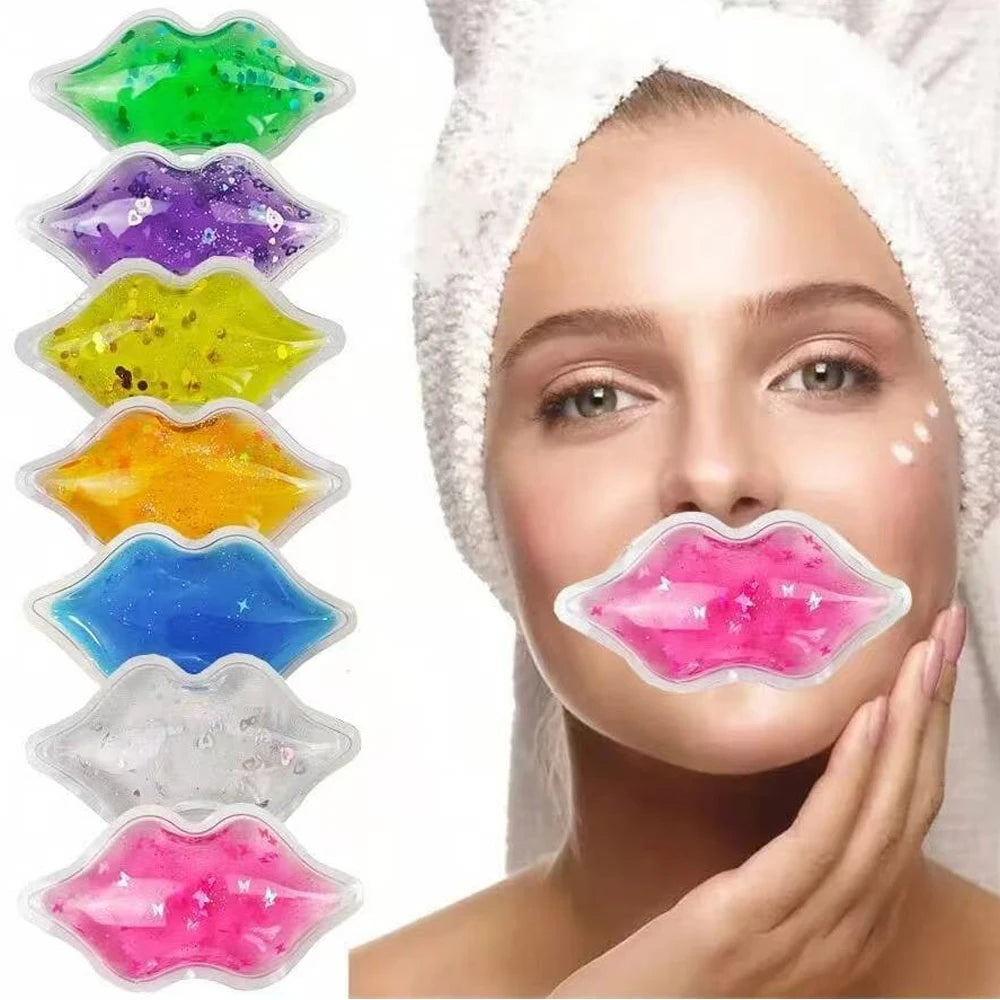 Lip & Eye Gel Ice Pack – Hot & Cold Compress | DUTRIEUX Eye & Lip Compress PLUSH