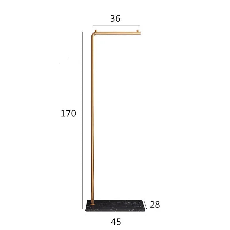 Scandinavian Metal Valet Stand – Freestanding Suit & Clothing Rack Valet Stand PLUSH E