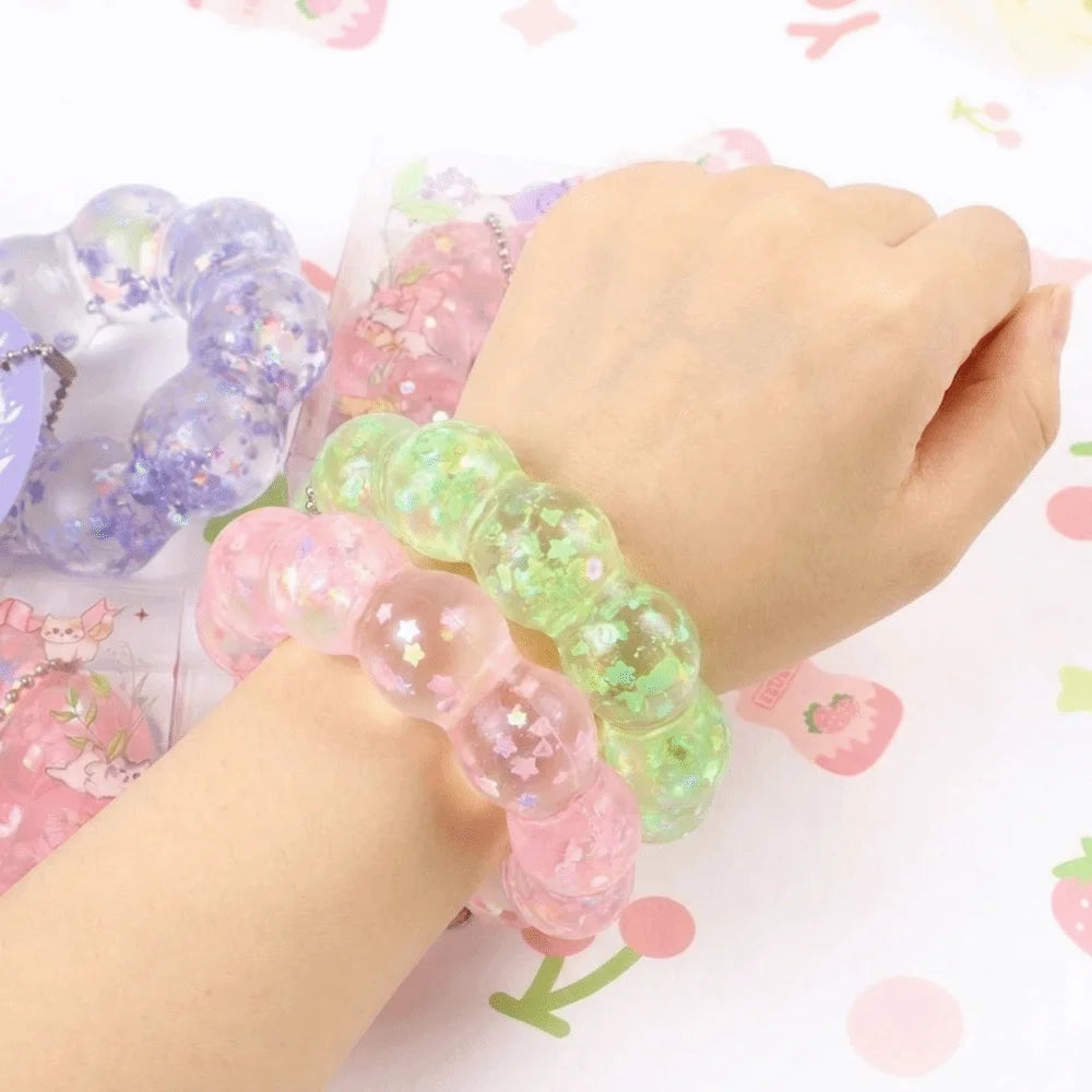 Sensory Fidget Bracelet – Slow Rebound Donut Squeeze Toy Fidget Toy Bracelet PLUSH