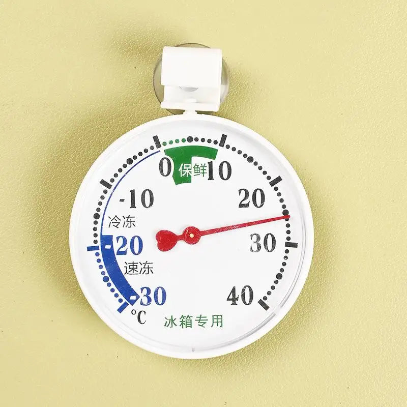 Fridge & Freezer Thermometer – Waterproof, Mercury-Free, ±1°C Refrigerator Thermometer PLUSH B